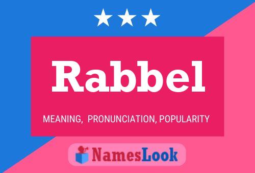 ملصق اسم Rabbel