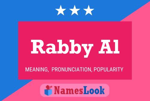 ملصق اسم Rabby Al