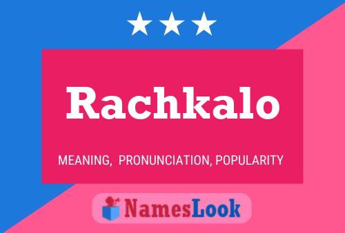 ملصق اسم Rachkalo