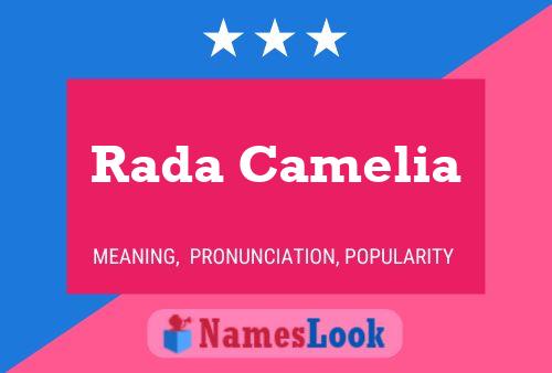 ملصق اسم Rada Camelia