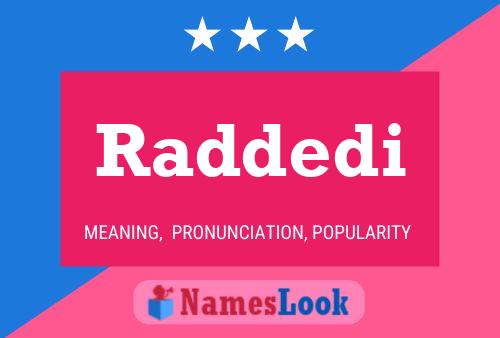 ملصق اسم Raddedi