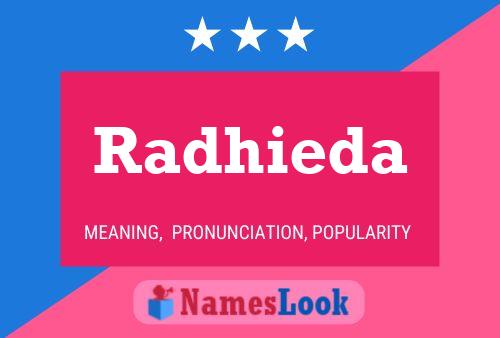 ملصق اسم Radhieda