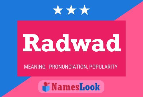 ملصق اسم Radwad