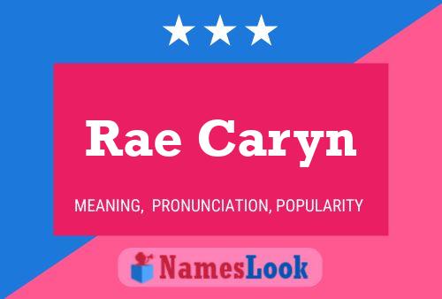 ملصق اسم Rae Caryn