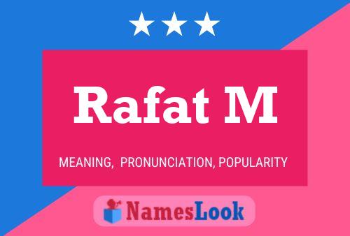 ملصق اسم Rafat M