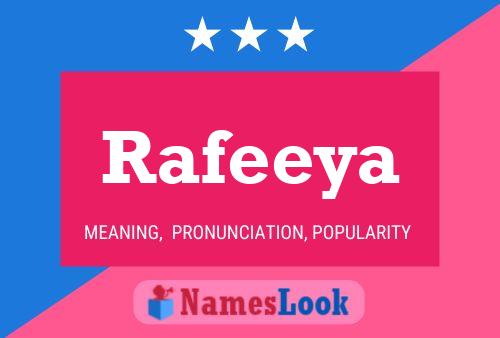 ملصق اسم Rafeeya