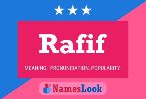 ملصق اسم Rafif