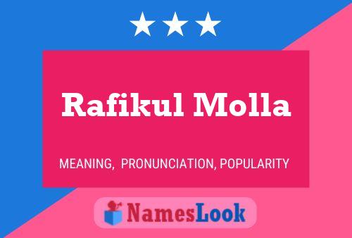 ملصق اسم Rafikul Molla