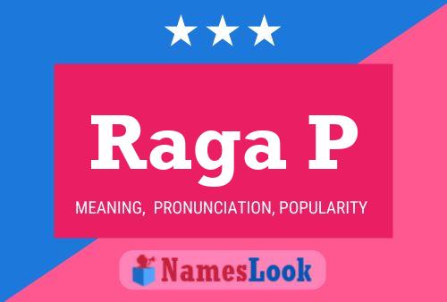 ملصق اسم Raga P