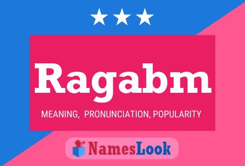 ملصق اسم Ragabm