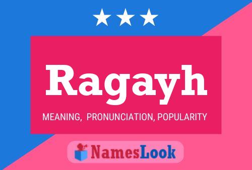 ملصق اسم Ragayh