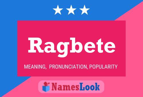 ملصق اسم Ragbete