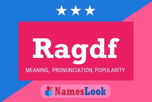 ملصق اسم Ragdf