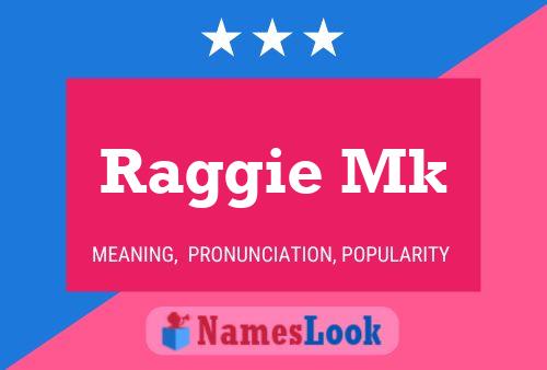 ملصق اسم Raggie Mk