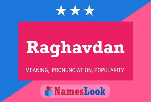 ملصق اسم Raghavdan