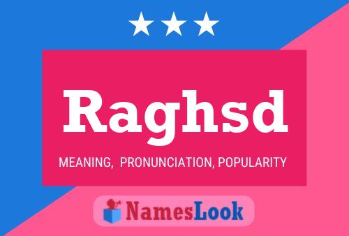 ملصق اسم Raghsd