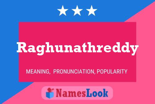 ملصق اسم Raghunathreddy