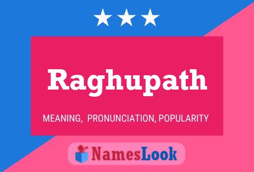 ملصق اسم Raghupath