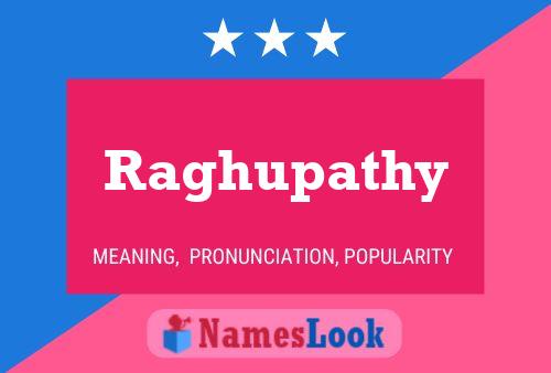 ملصق اسم Raghupathy