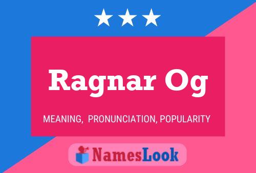 ملصق اسم Ragnar Og