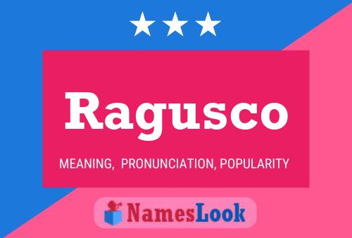 ملصق اسم Ragusco