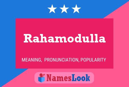 ملصق اسم Rahamodulla