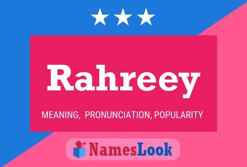 ملصق اسم Rahreey