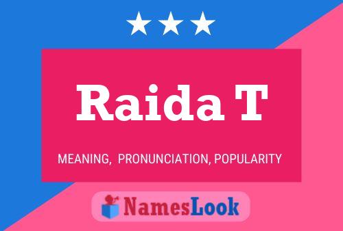 ملصق اسم Raida T