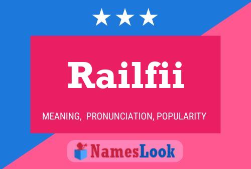 ملصق اسم Railfii