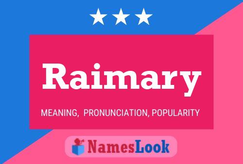 ملصق اسم Raimary