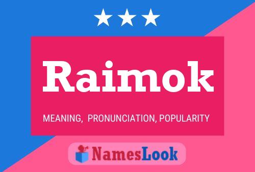 ملصق اسم Raimok