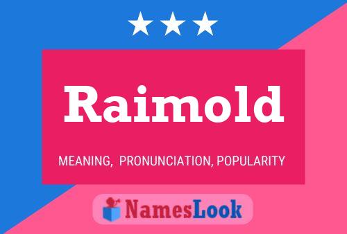 ملصق اسم Raimold