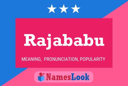 ملصق اسم Rajababu