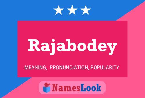 ملصق اسم Rajabodey