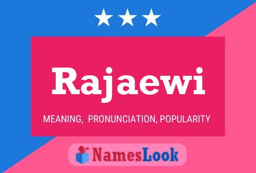 ملصق اسم Rajaewi