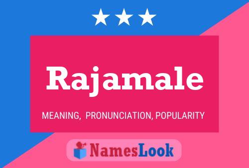 ملصق اسم Rajamale