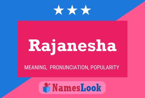 ملصق اسم Rajanesha