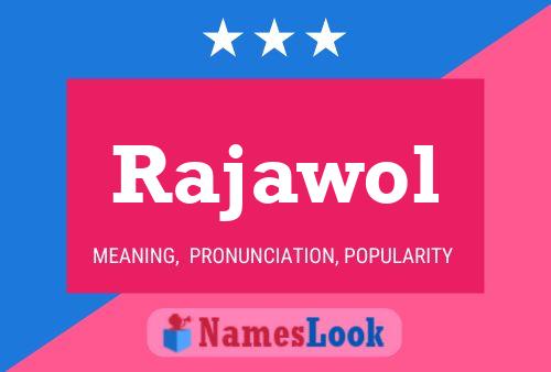 ملصق اسم Rajawol