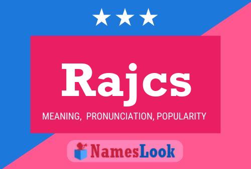 ملصق اسم Rajcs