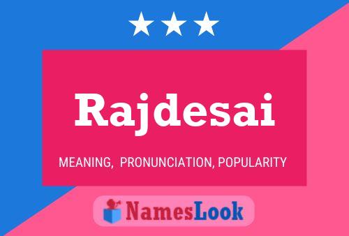 ملصق اسم Rajdesai