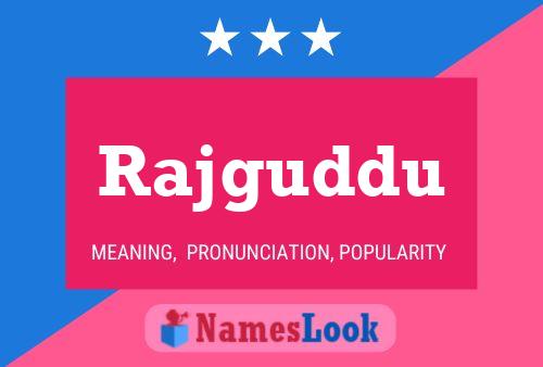 ملصق اسم Rajguddu