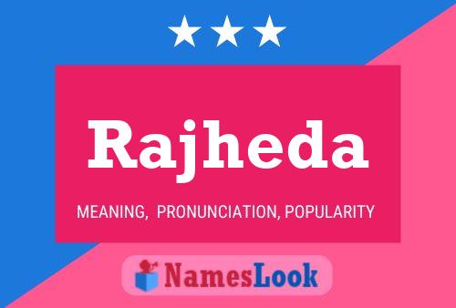 ملصق اسم Rajheda