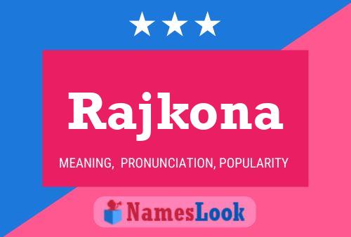 ملصق اسم Rajkona