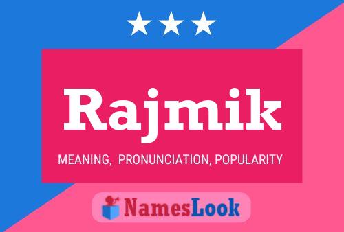 ملصق اسم Rajmik