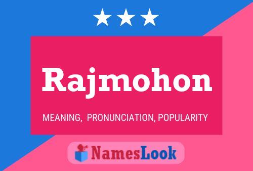 ملصق اسم Rajmohon