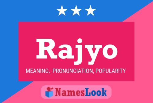 ملصق اسم Rajyo