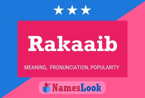 ملصق اسم Rakaaib