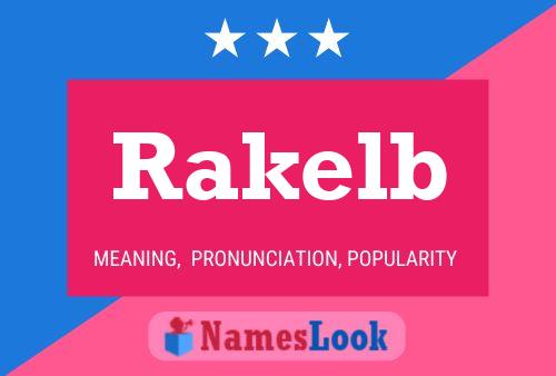 ملصق اسم Rakelb