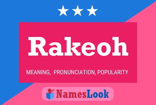 ملصق اسم Rakeoh