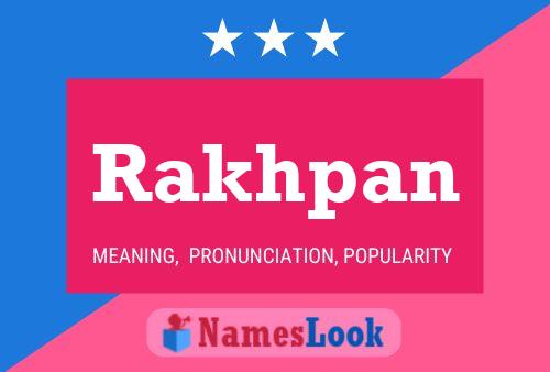 ملصق اسم Rakhpan